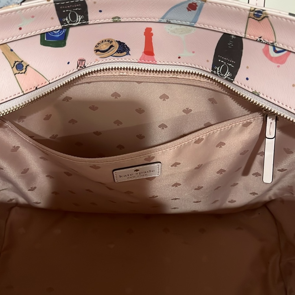 Kate Spade pink champagne tote - Picture 5 of 5